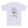 Fih Shoes Fish Funny Misspelled Fish With Shoes Meme Unisexs Short Sleeve Tshirt
