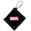 Marushin Cleaning Marvel Черный Логотип Мяч для Гольфа с 2505040400 Полотенце, Маленькое, Персонаж, Полотенце/Ткань для Новичков Карабин,