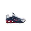 Кроссовки Shox R4 GS USA Детские Синие Полуночно-синие Белые CW2626-400
