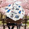 1PC space astronaut Umbrella-8-Rib Reinforced, Automatic Open, Lightweight & Durable, Fashion Accessory for Outdoor-L0334