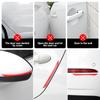 6 шт. набор, универсальная защита от царапин, защита бампера, защита края двери автомобиля, защитная наклейка для зеркала заднего вида, защитная наклейка