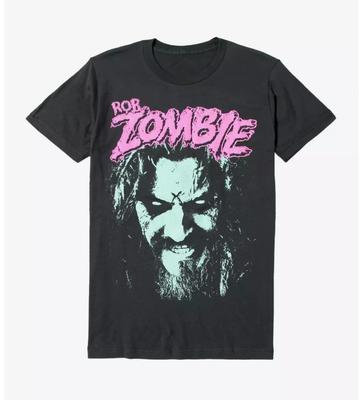 Женская футболка Rob Zombie Hellbilly Deluxe Portrait Boyfriend Fit, размеры S-4XL