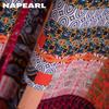 1 шт. NAPEARL Bohemian Style Patchwork Printed Country Style Semi Blackout Шторы для маленьких окон Кухня Спальня Гостиная Балкон Домашний декор