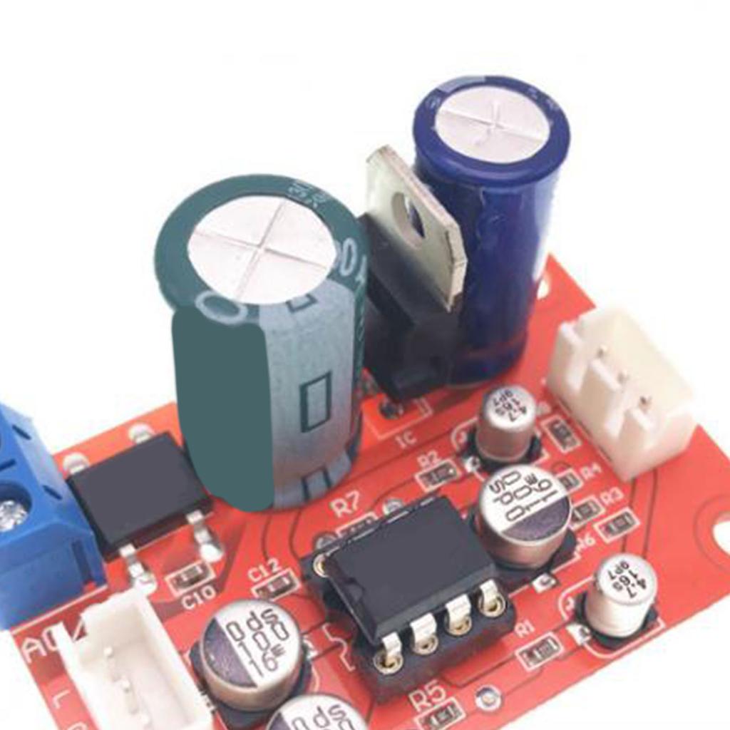 Плата усилителя NE5532, чистый, сильный звуковой выход, модуль предусилителя, плата усилителя звука, постоянный ток 9 В‑24 В