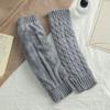 Double-Layered Women Leg Warmers Twist Pattern Ankle Warmer Knitting Leg Warmers  Autumn Winter