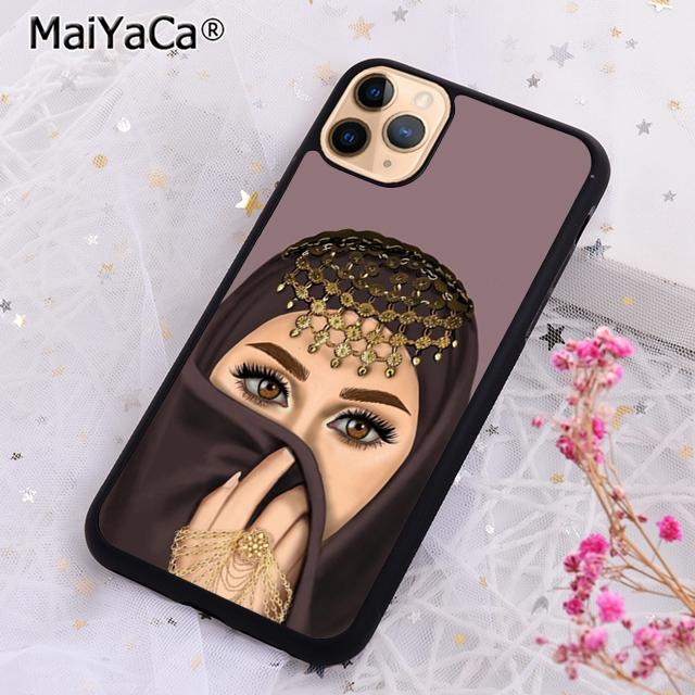 Арабская женщина в никабе Лицо чехол для iPhone 17 Air 16 pro max 15 14 plus 12 13 Чехол coque