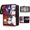 Anime Evangelion01 Card Binder 49 Pocket Trading Card Holder Card Binder 50 Inner Pages Zipper Holder Up To 400900 Cards Toy