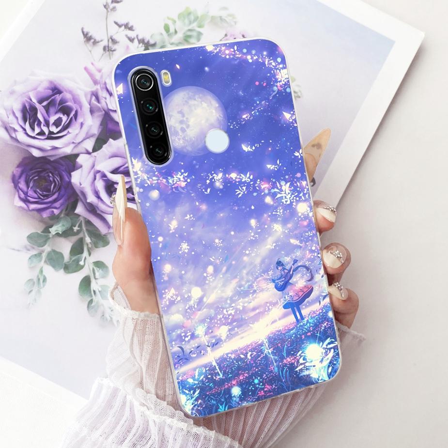 Для Xiaomi Redmi Note 8 Note8 T Чехол Новый Роскошный Расписной Чехол Мягкий Тонкий Чехол для Телефона Для Xiaomi Redmi Note 8 Pro Note8 2021 Fundas