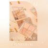 DASIQUE Палетка теней #12 Warm Blending Корейская палетка теней Макияж