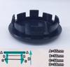 LLK1 100/80pcs 54/56/60/62/65/68mm Car Wheel Center Caps Hubcap Cover hub center cap ForFord Rim Cover