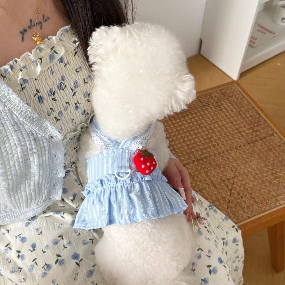 Soft Pet Summer Clothes Cute Dog Vest Comfortable Dog Dress  Kittens