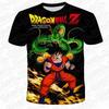 Летний Аниме 2026 Dragon Ball Сон Гоку 3D Печать Детская Футболка Модная