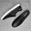 Lightweight Summer Men Casual Shoes Genuine Leather Male Luxury White Sneakers Brand Slip-on Men Loafers Breathable Men's Shoes