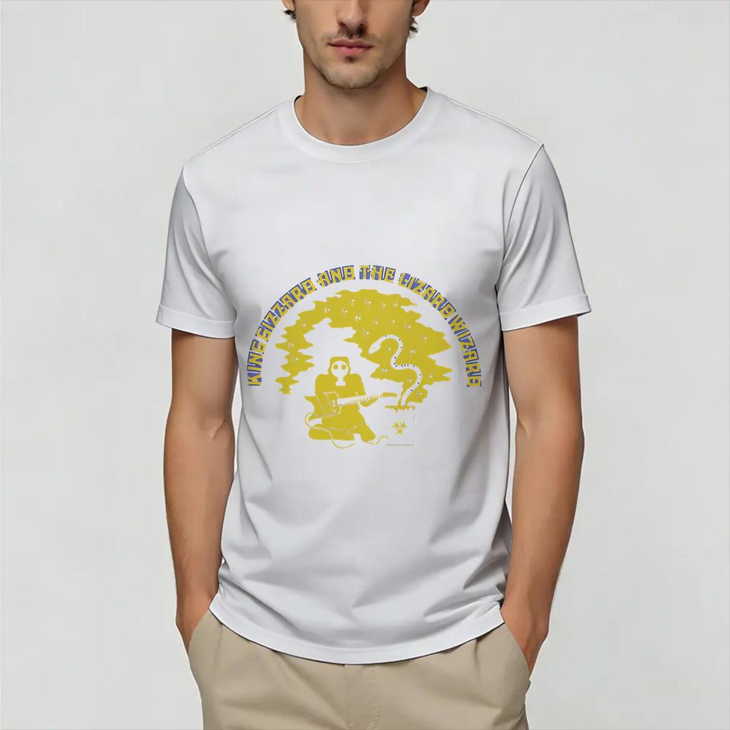 Unisex TShirts King Gizzard And The Lizard wizard Vintage Cotton Tees Short Sleeve T Shirt Crew Neck Clothing Plus Size