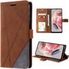 Case for Redmi Note 12 5G - Xiaomi - Flexible Shockproof - PU Leather - Brown - Magnetic Clasp