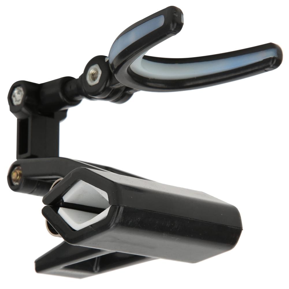 Plastic Portable Luminous Head 360 degrees  Rotating Fishing Rod Bracket Holder Back Hanging Stand