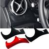 Для Mercedes Benz GLA CLA A-Class W176 X156 C117 X117 CLA200 ABS Декоративные накладки на панель водителя с текстурой под дерево, наклейки