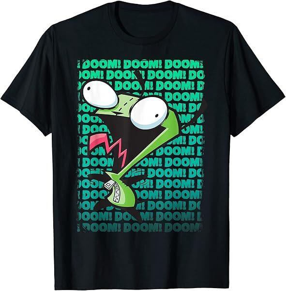 Invader Zim GIR Impending DOOM Song T-Shirt Unisex T-Shirt