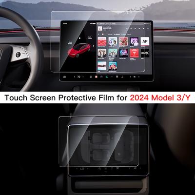 Защитное стекло YZ из закаленного стекла для Tesla 2025 Highland Model 3 2025 Model Y Center Console HD Protection Screen Protecto