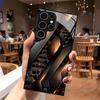 Стеклянный чехол для телефона с сотовым световым узором для Samsung Galaxy S26 S25 S24 S22 S23 Ultra S21 S20 Plus 5G, матовый, нескользящий, полное покрытие