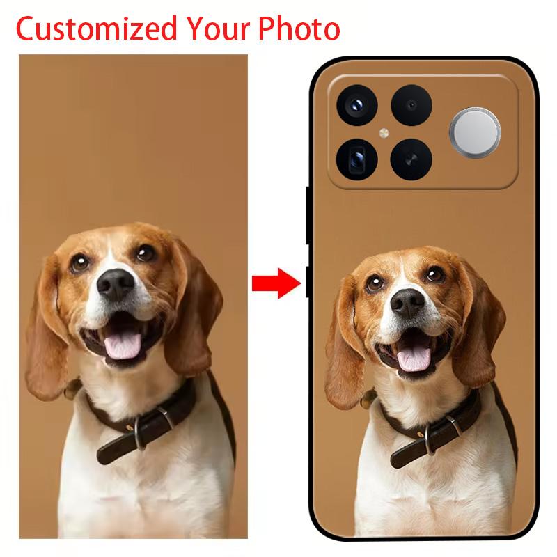 Индивидуальный DIY Мягкий ТПУ Чехол Для Xiaomi Redmi K90 Pro Max Персонализированная Обложка с Фото Для Poco M7 Plus F8 Ultra F7 X6 Pro C85 C71
