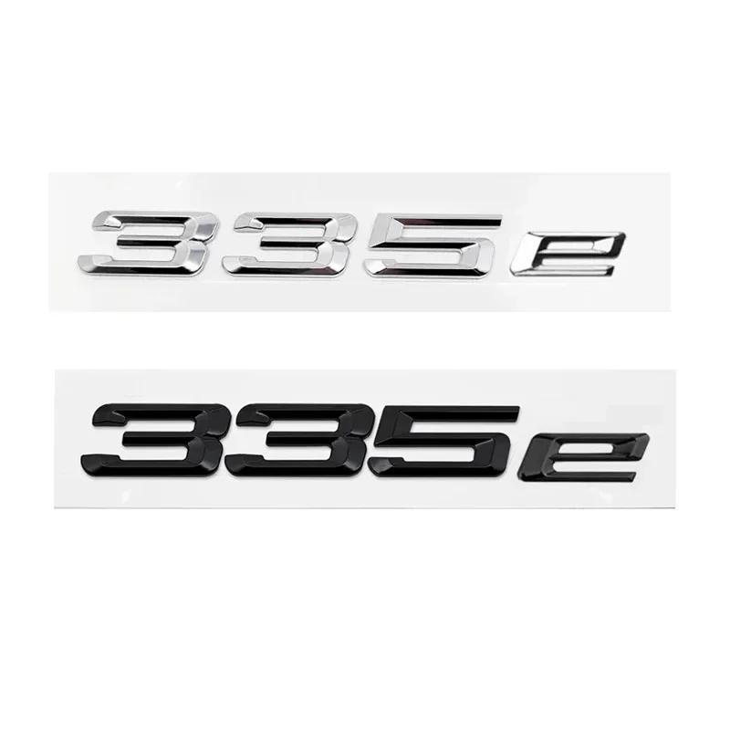 ABS Наклейка-эмблема с логотипом букв на багажник автомобиля Для BMW 316e 318e 320e 323e 325e 330e 335e 530e E46 E90 E91 F30 F31 F34 G20 G30