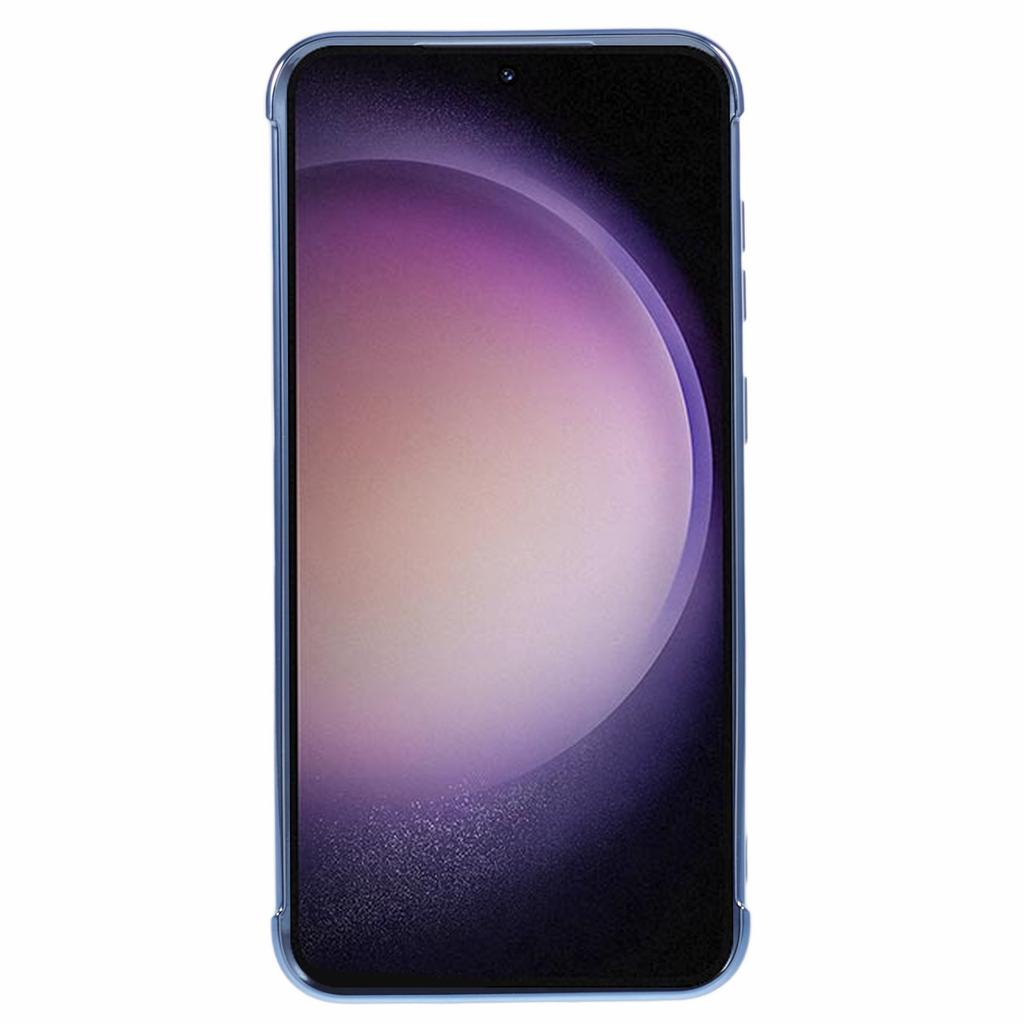 For Samsung Galaxy S23 Case Electroplated Frame TPU Soft Phone Cover