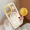 Summer Yellow Lemon Magnetic Stent Applicable To IPhone16ProMax Apple 15 Mobile Phone Case Acrylic