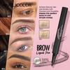 4-sided Angle Tip Liquid Eyebrow Pencil Waterproof Natural Eyebrow Tattoo Pen Long-lasting Makeup Water Eye Brow Pencil Cosmetic