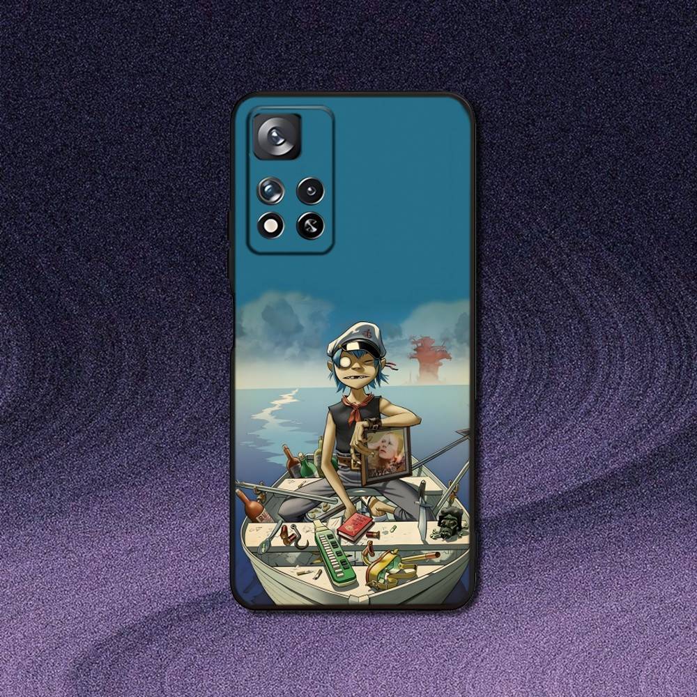 G-Gorillaz Demon Days Phone Case For Samsung S 25,24,23,22,30,21,10,9,Ultra,Plus,Lite,FE,4,5G Black Soft Case