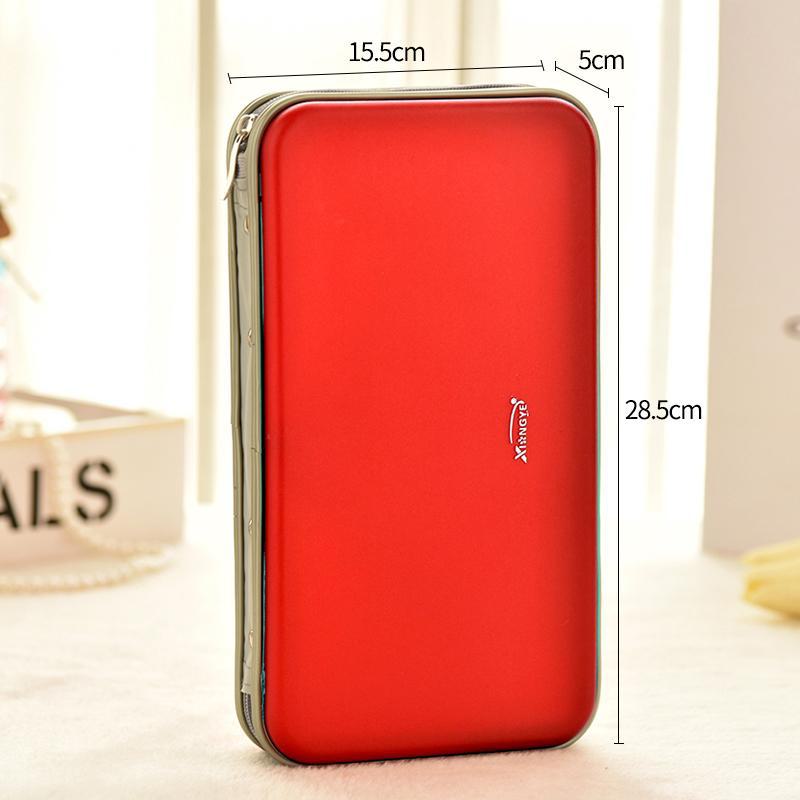 Сумка для хранения 128 CD/DVD Blu-ray дисков из мерсеризованной ткани