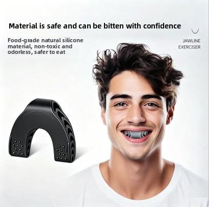 Silicone Jaw Trainer for Facial Exercise & Sports Fitness Masseter Ball