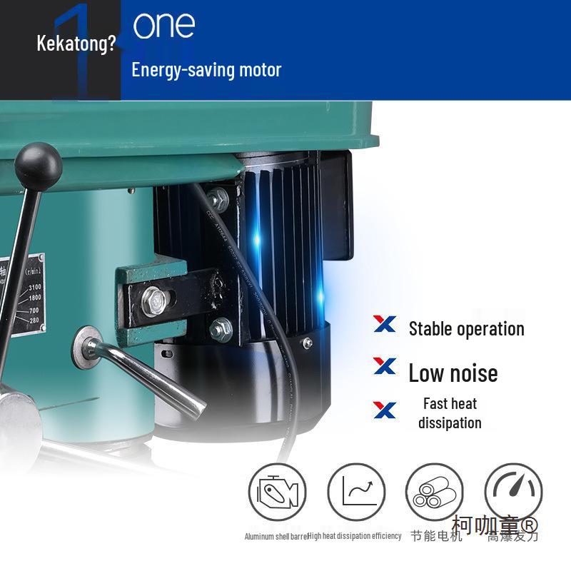 Xilingtai 220V 16mm Industrial-Grade Precision Drill Press for Woodworking, Model Z516/Z Metabo