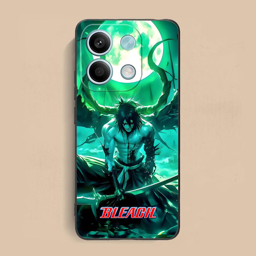 Чехол для телефона Bleach Улькиорра Сифер для Xiaomi Redmi Note 14 13 12 11 A5 3 2 1 Pro Plus 4G 5G Цветная печать Роскошный Красивый
