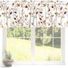 Farmhouse Kitchen Curtains Short Red Buffalo Plaid Window Drapes Dining Room