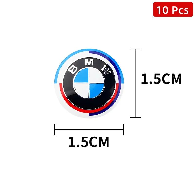 Для BMW 50-й kith X1 X5 X6 G05 G06 F15 F16 E70 E71 E53 E72 10 шт. Декоративные наклейки для защиты замочной скважины замка автомобиля Автоаксессуары
