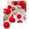 25 шт./компл. Рождественские шары сверкающие блестки яркие цветные пенопластовые украшения елочные украшения праздничные принадлежности