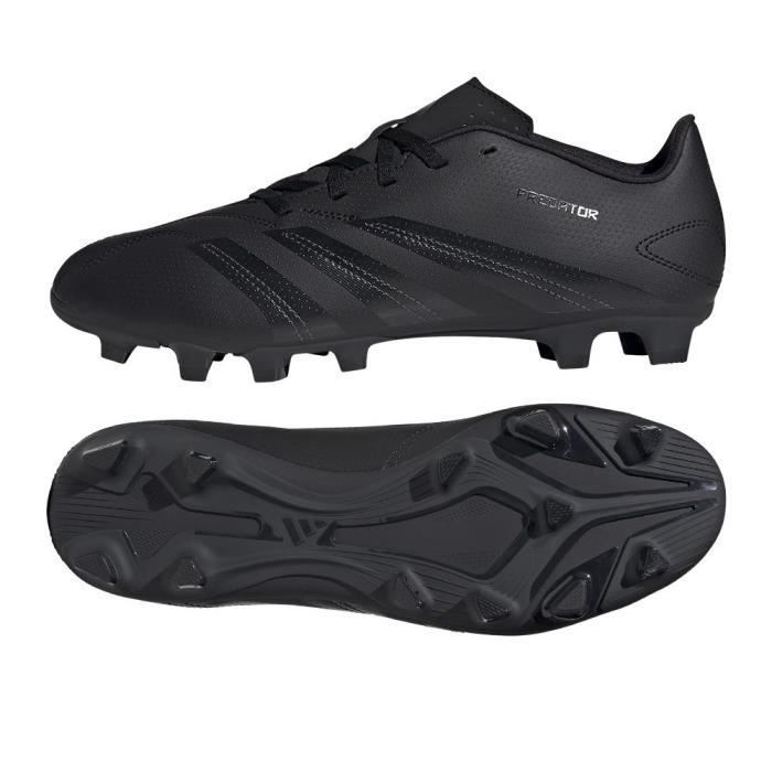 Chaussures De Football - Adidas - Predator Club Fxg - Noir - Moulés - Respirant