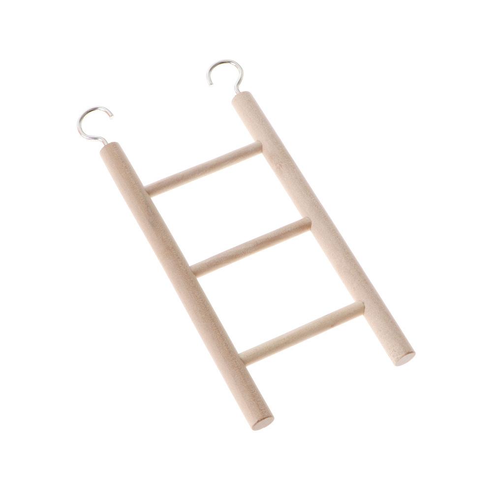 DIY HandCraft Hanging Decor Climbing Ladder Parrot Toys Hamsters Toy Bird Supplies