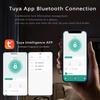 Tuya Smart Fingerprint Door Lock Bluetooth Wireless Password Unlock Keyless Entry Door Lock Home Security Remote Electronic Lock