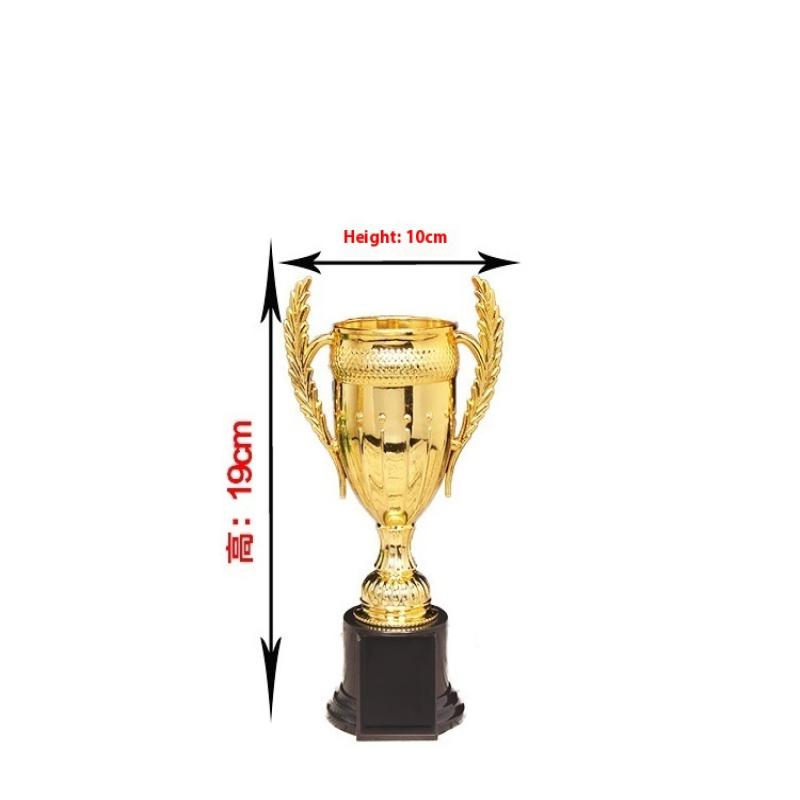 1 шт. Пластиковый маленький призовой кубок Детский трофей Награды Соревнование Футбол Школа Наградной приз Награда победителя Трофей Игрушка