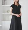 ROPE PICNIC Waist Tuck Cut Dress GDE55030 Black Maine Size 36 Women's (01)