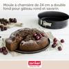 Double-bottomed Savarin and Springform Pan 24 Cm Zenker Black Metallic Ref. 6507