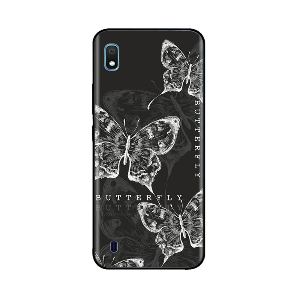 Чехол для Samsung Galaxy A10 Милый Мягкий Гладкий Жидкий Силикон Полная Защита Чехлы для Телефона Для Samsung A10 Чехол A 10 SM-A105F