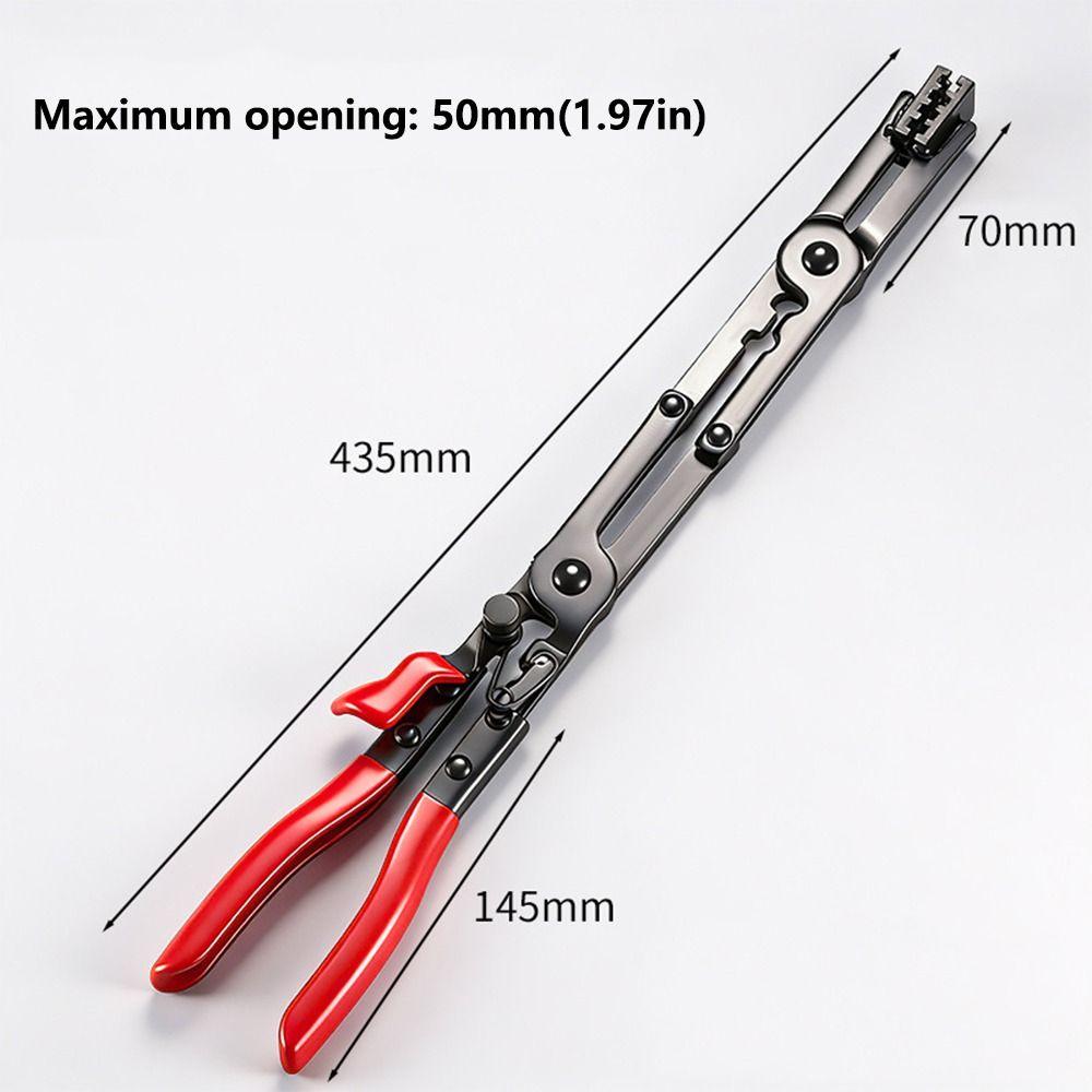Adjustable Clamp Removal Tool Carbon Steel Automotive Hose Tool Fuel Line Pliers Auto Repair