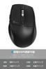 Беспроводная мышь iClever, Bluetooth-мышь, перезаряжаемая Type-C, бесшумная, двухрежимная, с поддержкой Multi-Pairing (До 3 устройств), 4-уровневый DPI (800120016002400),