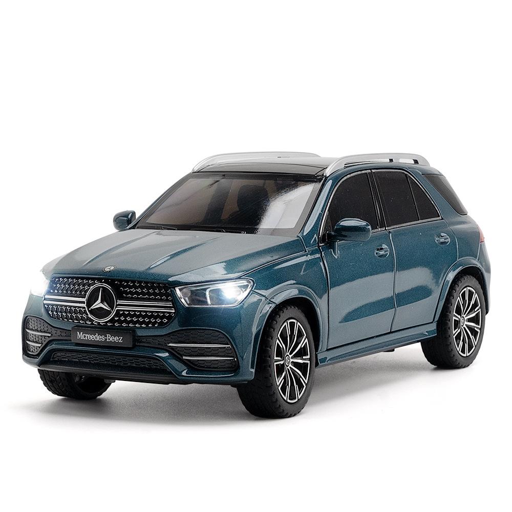 1/24 Benz GLE350 GLE внедорожник сплав модель игрушечный автомобиль литье под давлением металл литье звук и свет автомобиль игрушки для детей транспортное средство