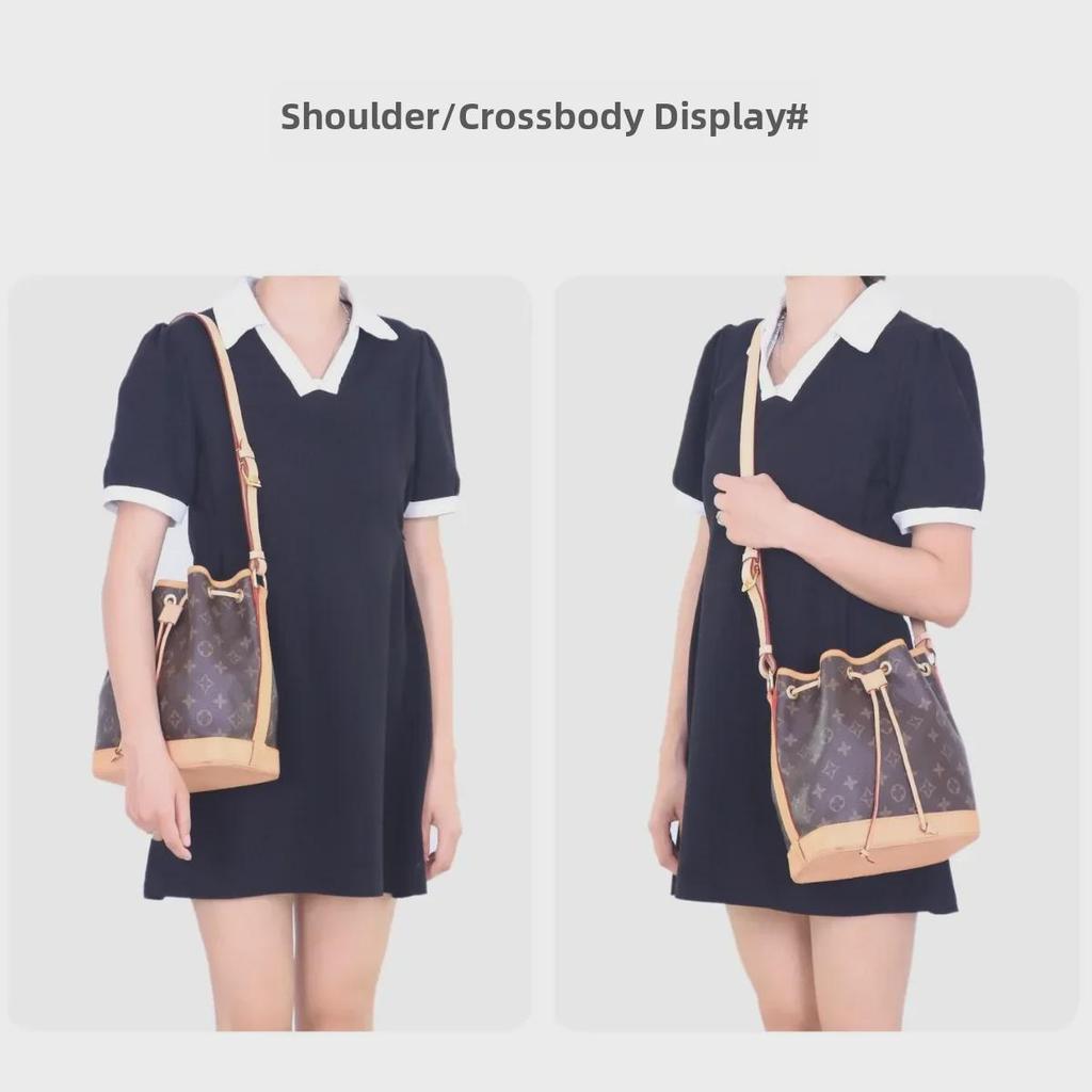 Сумка-ведро Noe BB Drawstring, кожаный сменный ремень через плечо/на одно плечо для сумки LV Noe NM