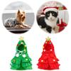Cat Christmas Outfit Pet Cloak with Star and Pompoms Xmas Tree Cat Costume Cute Pet Christmas Cloak for Cats Small Dogs