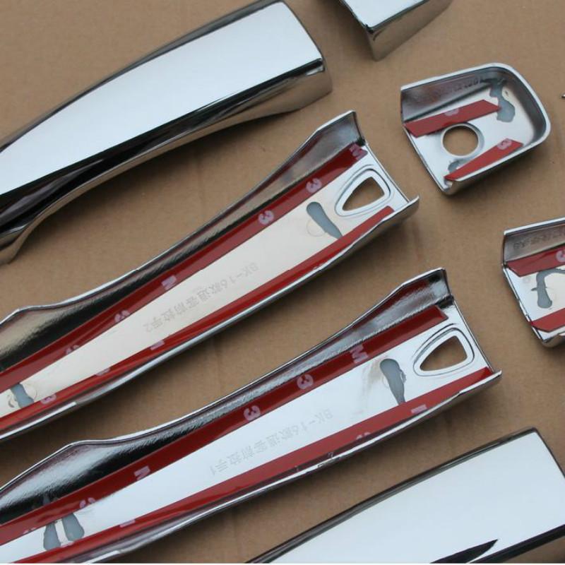 FUNDUOO для Renault Koleos 2017 2018, высокое качество, хромированная дверная ручка, накладка, наклейка, литье, Стайлинг, накладка